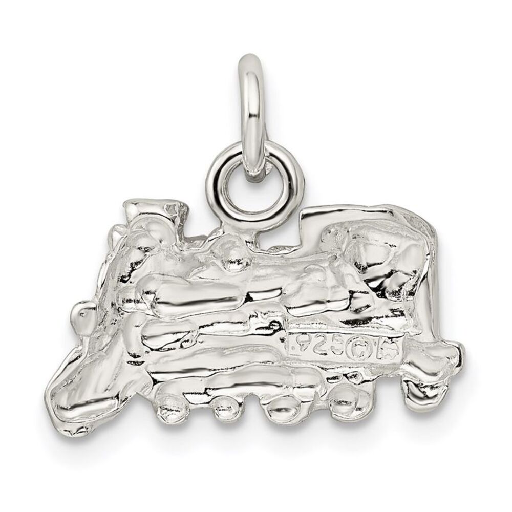 Kazi Luxury Sterling Silver Train Engine Charm - image 4